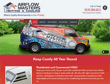 Tablet Screenshot of airflowmasters.com